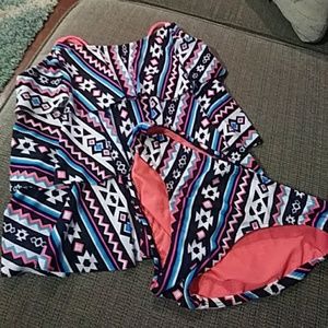 Justice size 14 girls tankini